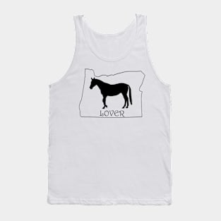 Oregon Horse Lover Gift Tank Top